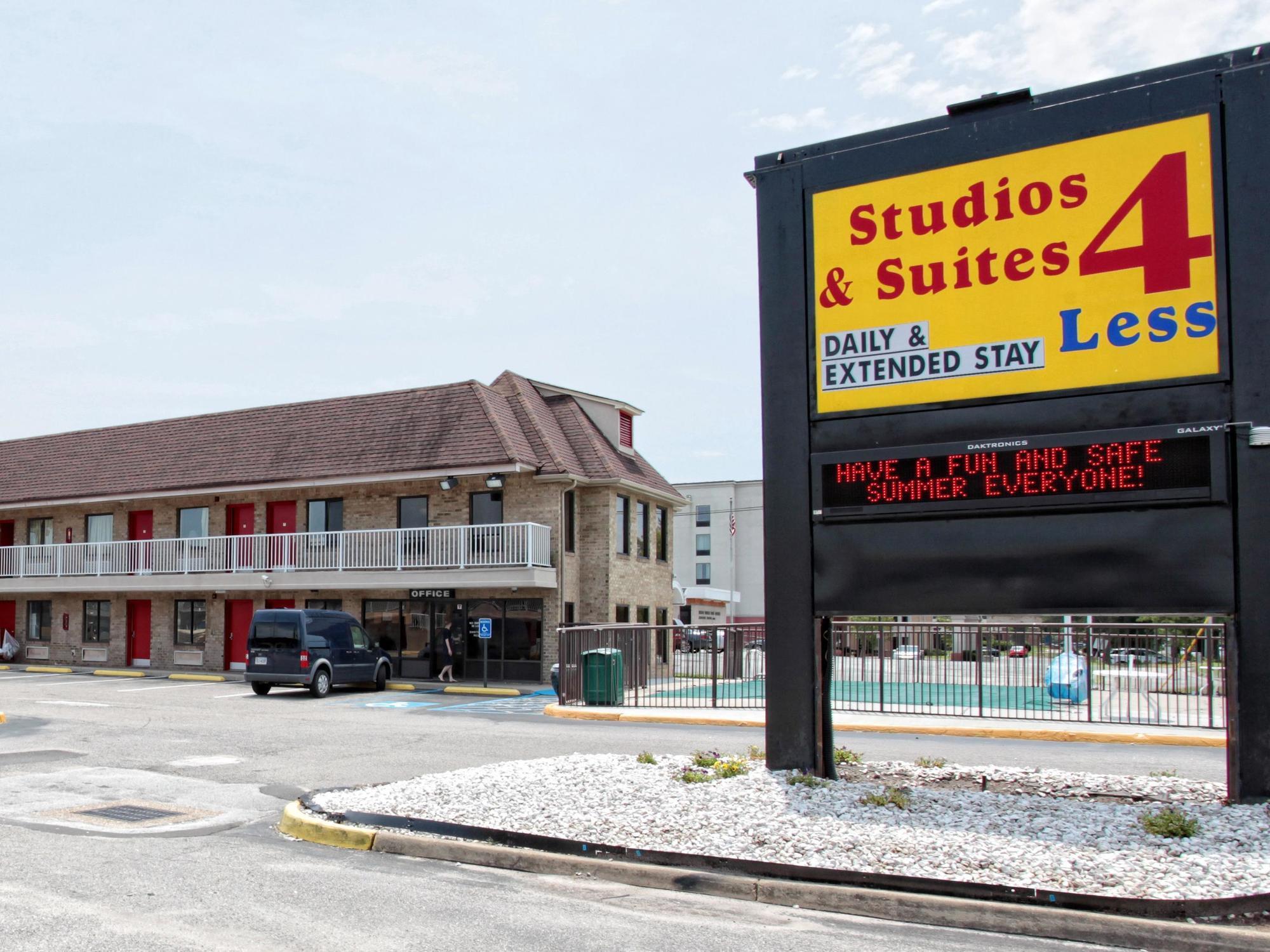 Studios And Suites 4 Less Battlefield Blvd Chesapeake Bagian luar foto